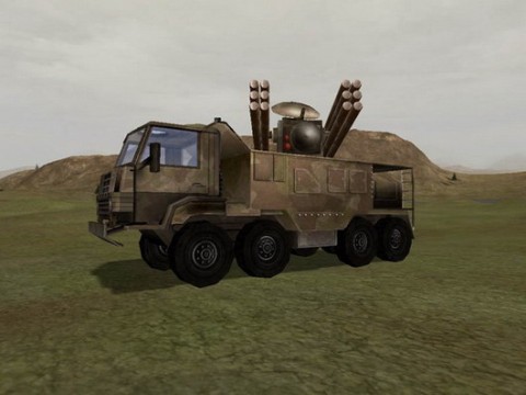 Desert Combat Fahrzeuge Panzir