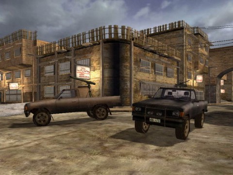 Desert Combat Fahrzeuge Pickups